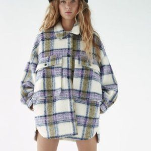 Zara Plaid Overshirt
